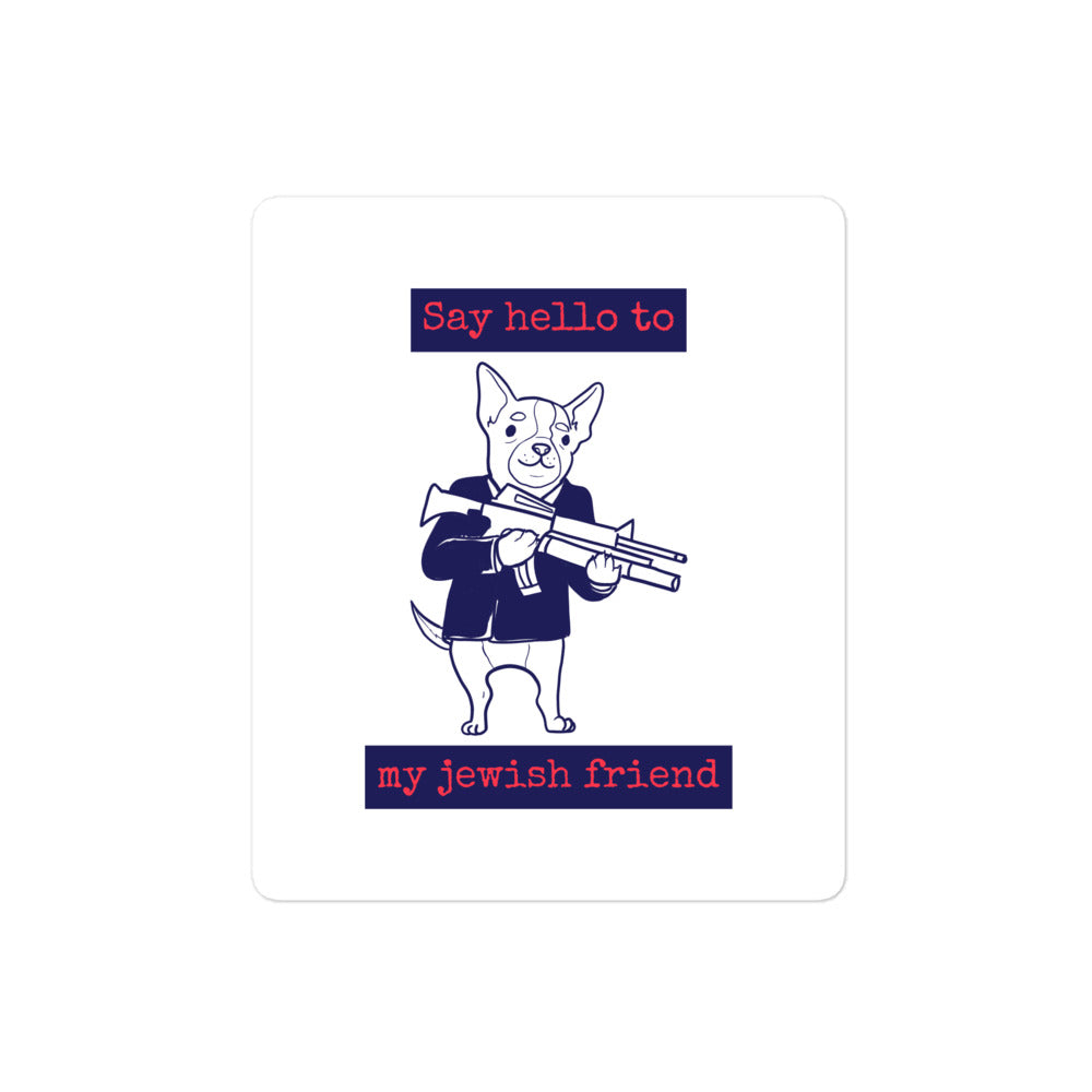 All In For Jews | Kiss Cut Sticker