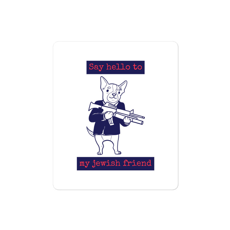 All In For Jews | Kiss Cut Sticker