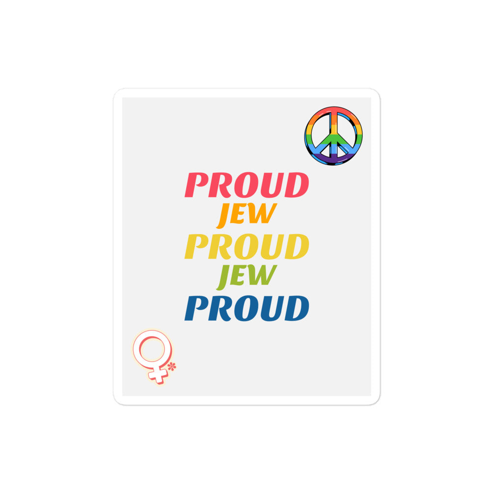 All In For Jews | Kiss Cut Sticker