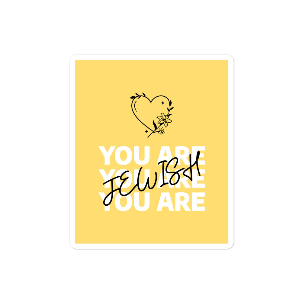 All In For Jews | Kiss Cut Sticker