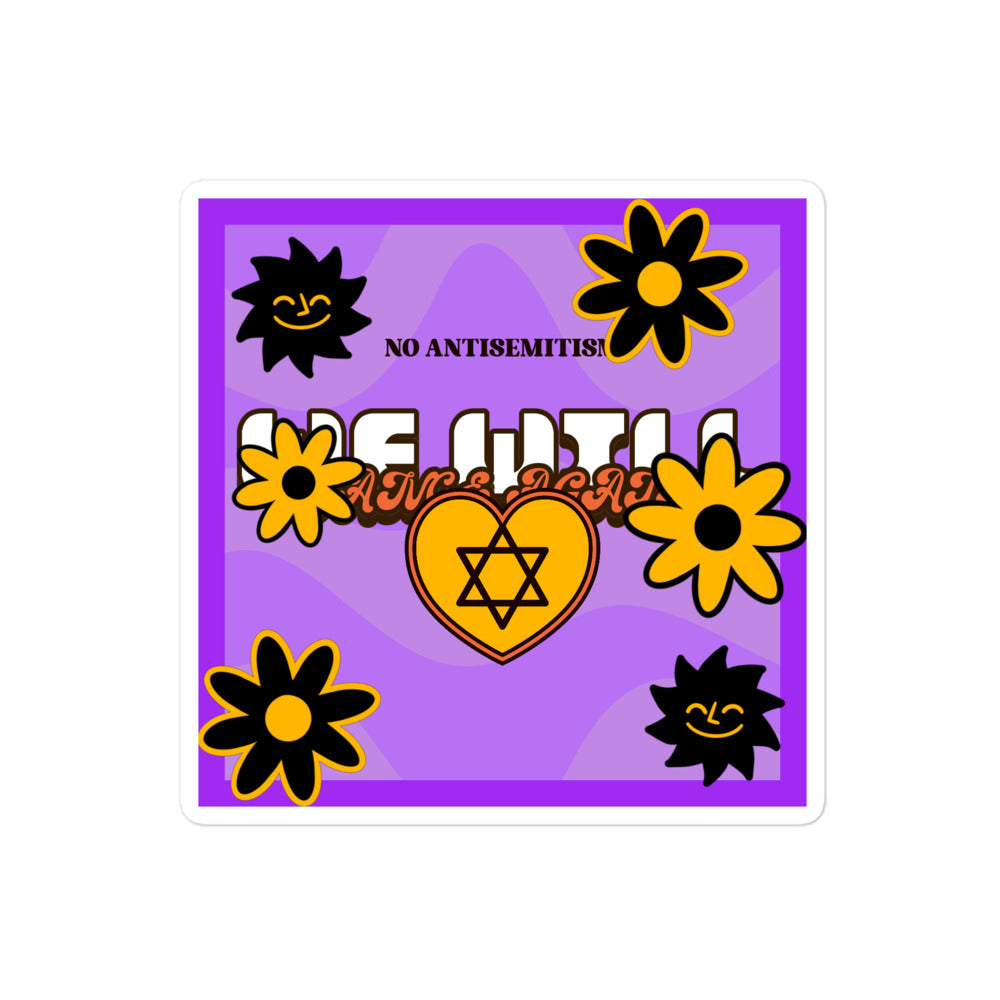 We Will Dance Again | Retro-Purple Style | Kiss Cut Sticker Jouparty