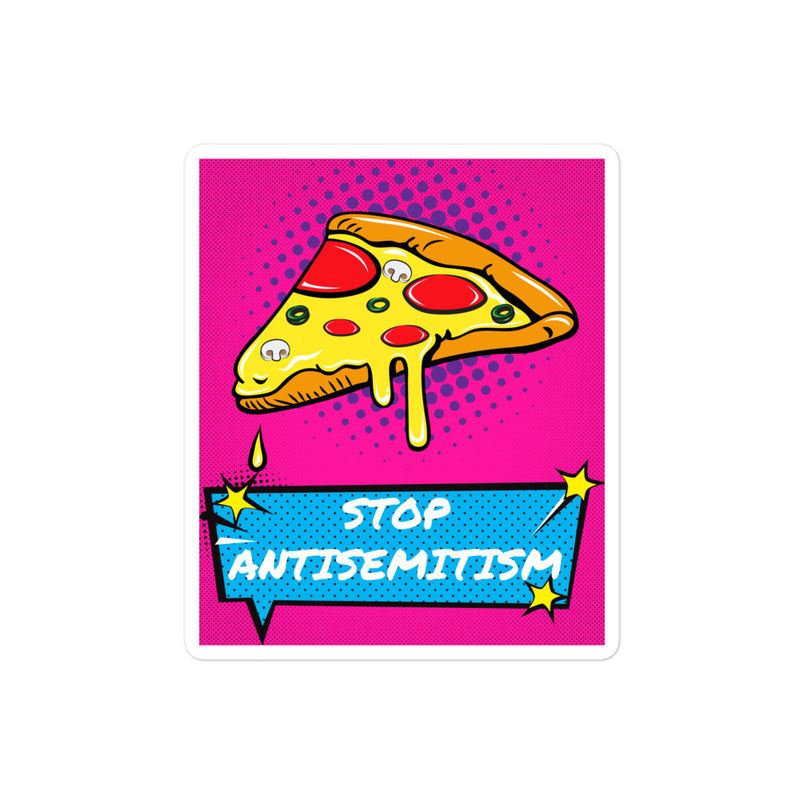 Pop Art Style | Antisemitism | Kiss Cut Sticker