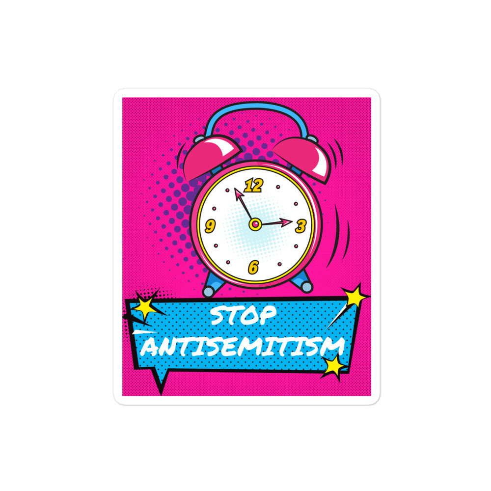 Pop Art Style | Antisemitism | Kiss Cut Sticker Jouparty