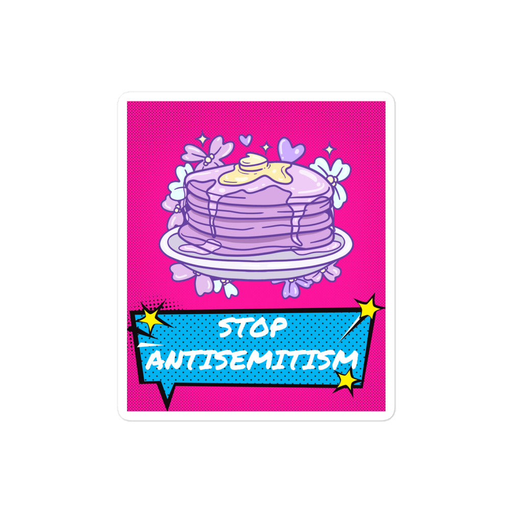 Pop Art Style | Antisemitism | Kiss Cut Sticker