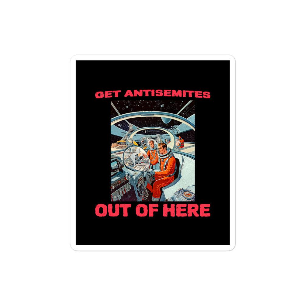 Get Alien Out | Antisemitism | Kiss Cut Sticker