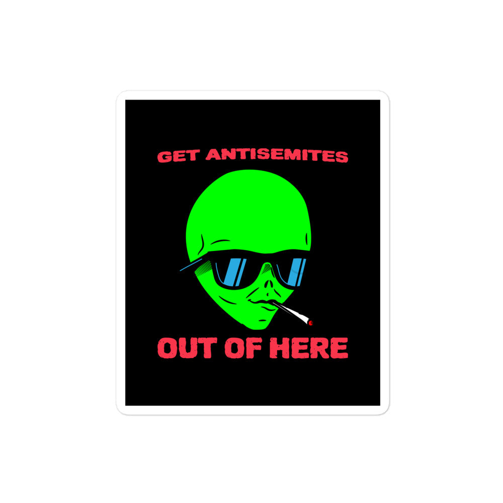 Get Alien Out | Antisemitism | Kiss Cut Sticker
