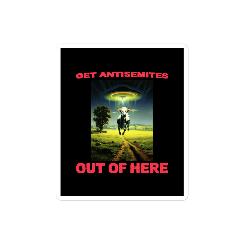 Get Alien Out | Antisemitism | Kiss Cut Sticker Jouparty