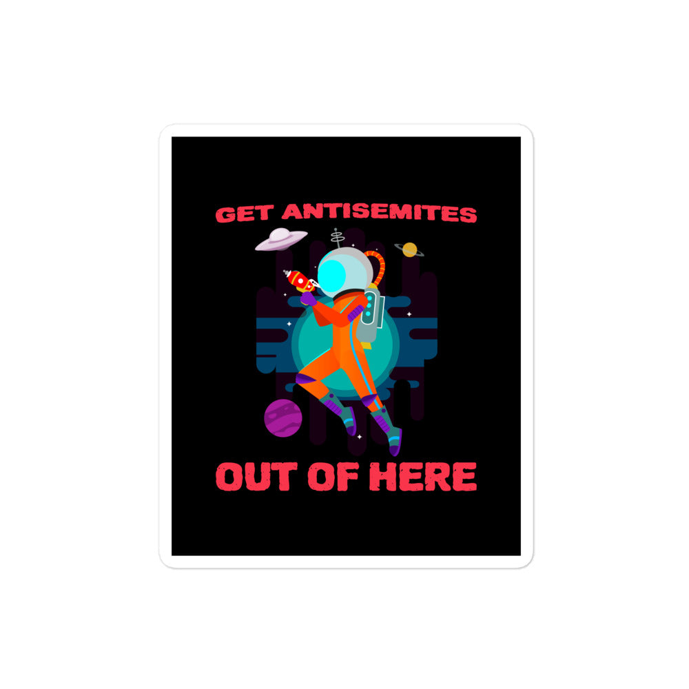 Get Alien Out | Antisemitism | Kiss Cut Sticker Jouparty