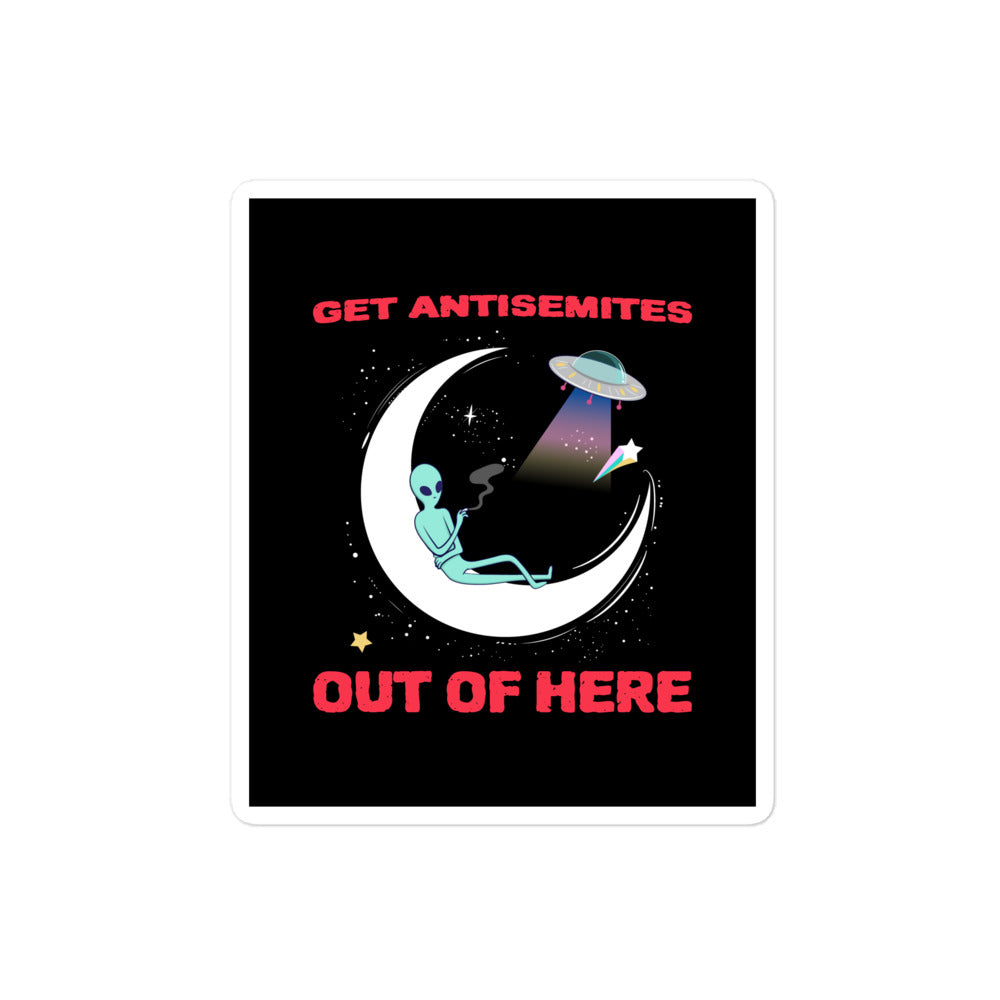 Get Alien Out | Antisemitism | Kiss Cut Sticker