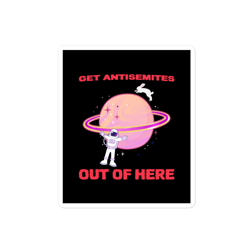 Get Alien Out | Antisemitism | Kiss Cut Sticker Jouparty