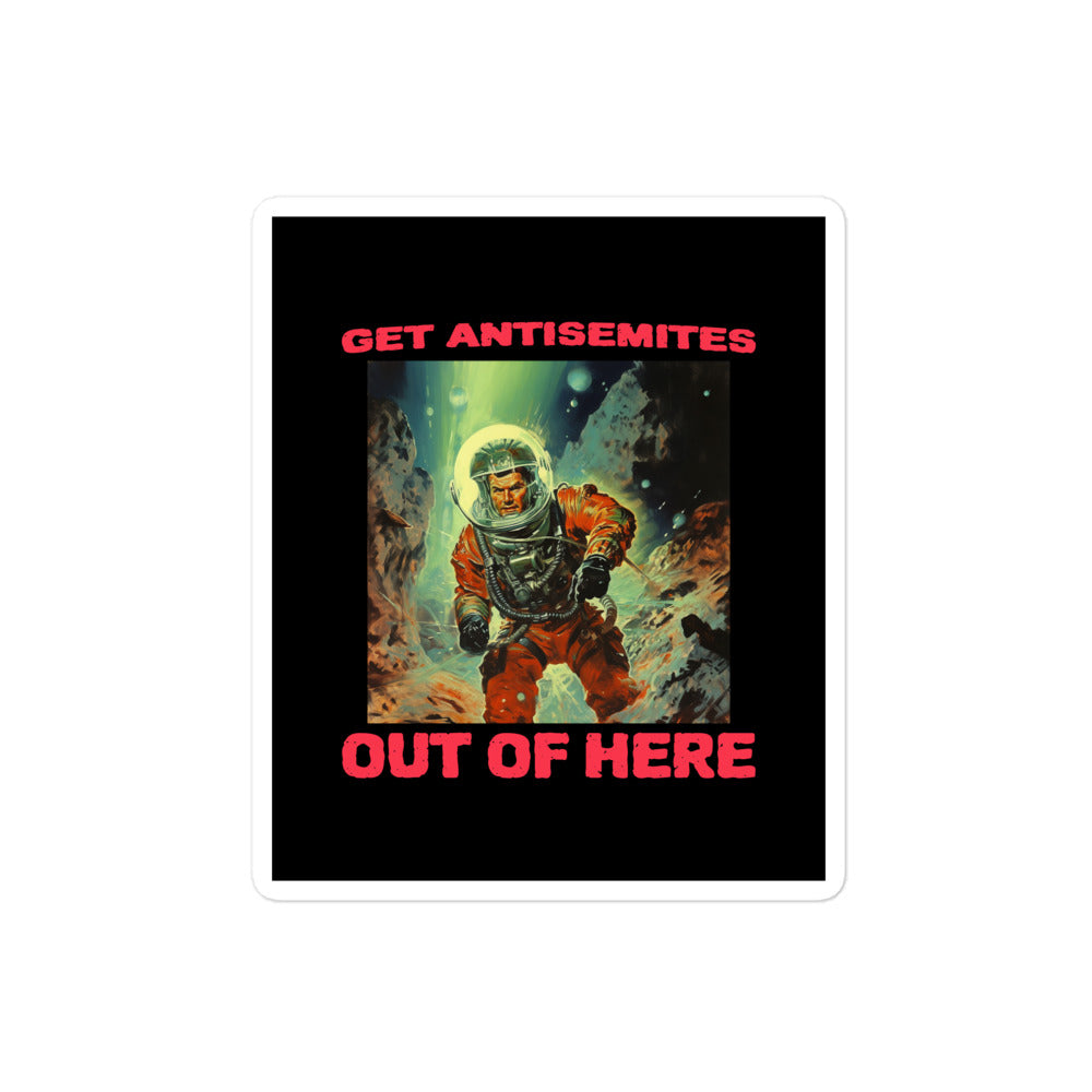 Get Alien Out | Antisemitism | Kiss Cut Sticker Jouparty