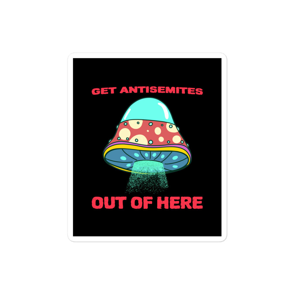 Get Alien Out | Antisemitism | Kiss Cut Sticker Jouparty