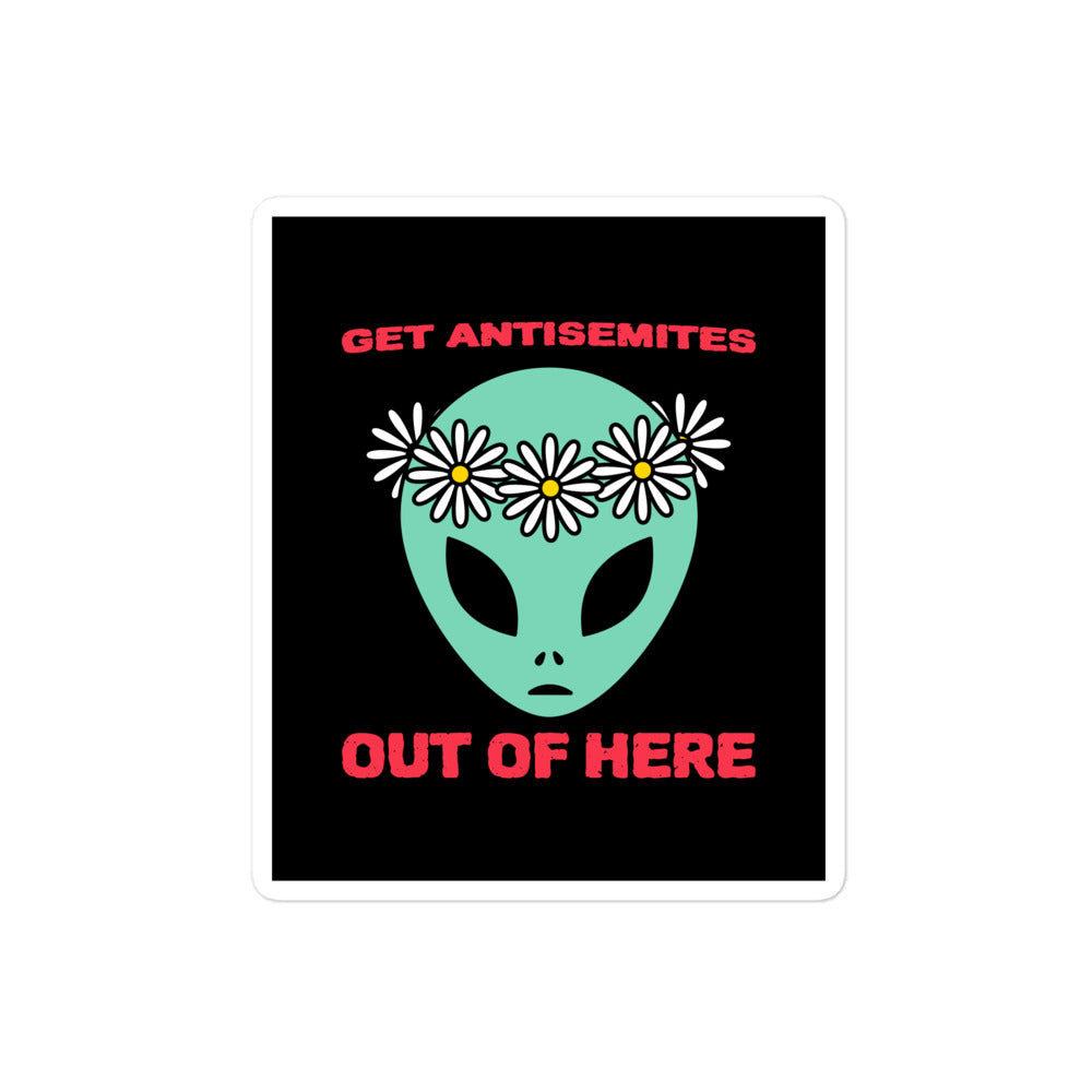 Get Alien Out | Antisemitism | Kiss Cut Sticker