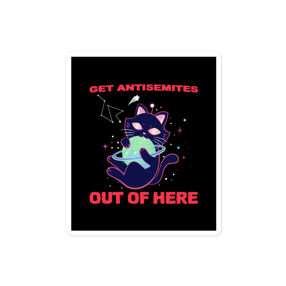 Get Alien Out | Antisemitism | Kiss Cut Sticker Jouparty