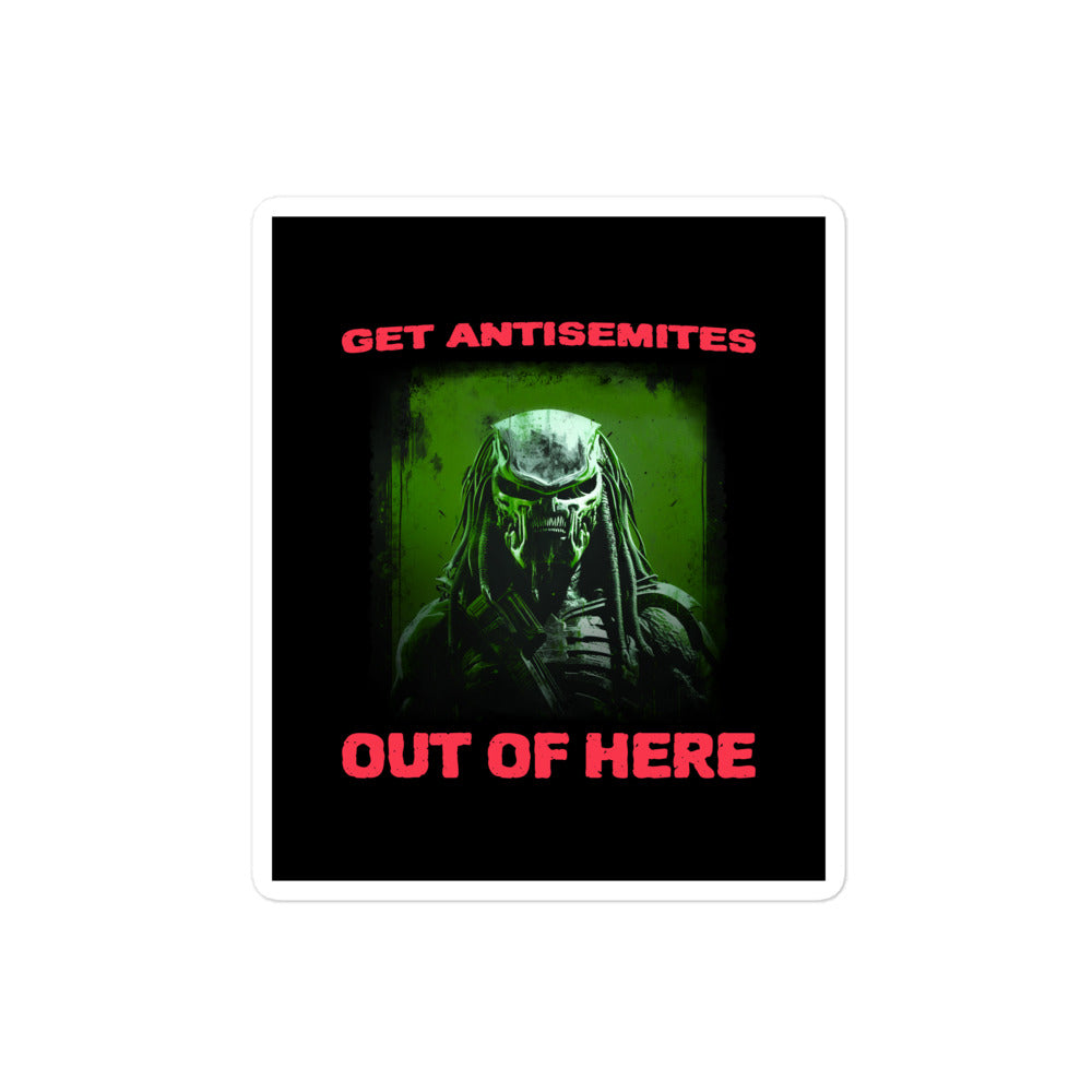 Get Alien Out | Antisemitism | Kiss Cut Sticker Jouparty