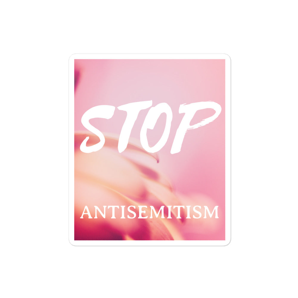 Flower Power | Antisemitism | Kiss Cut Sticker Jouparty