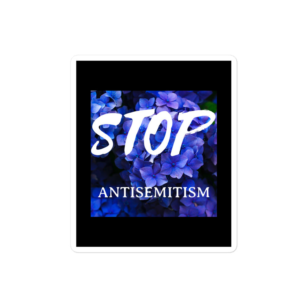 Flower Power | Antisemitism | Kiss Cut Sticker Jouparty