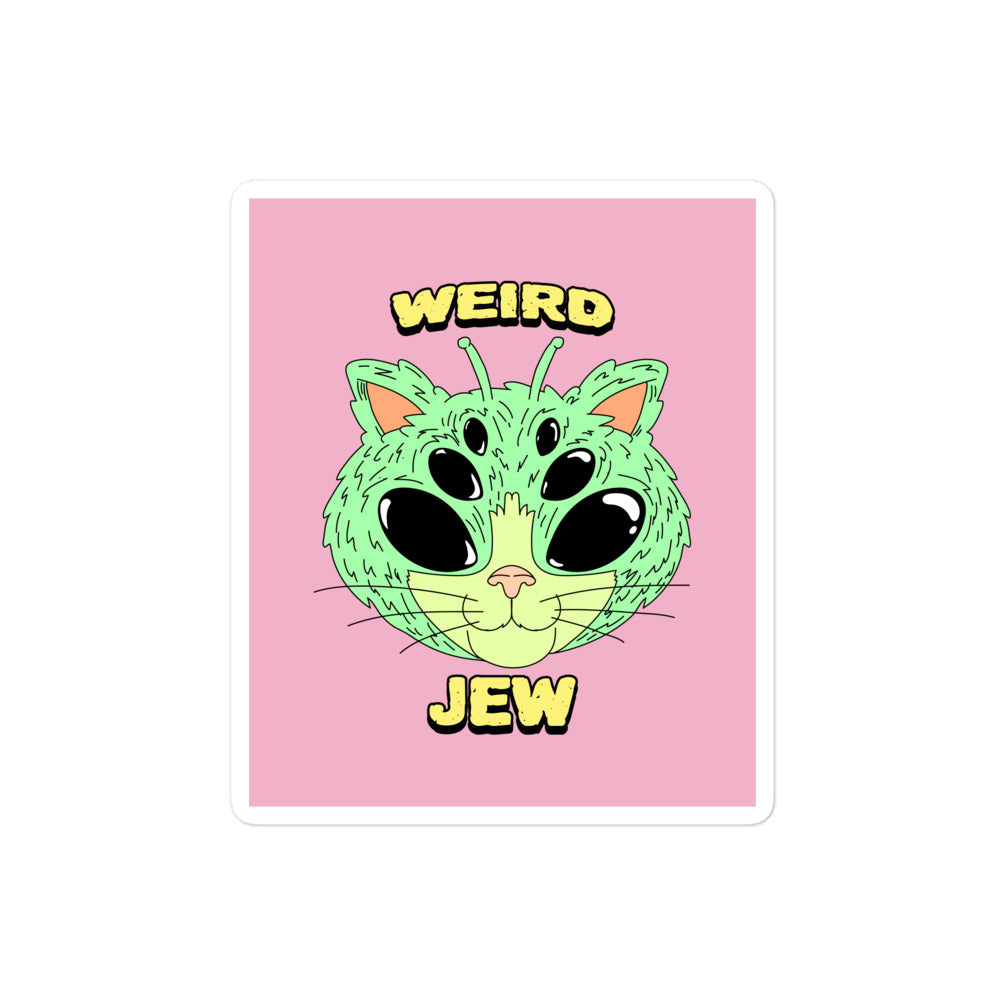 Weird Jew | Kiss Cut Sticker Jouparty