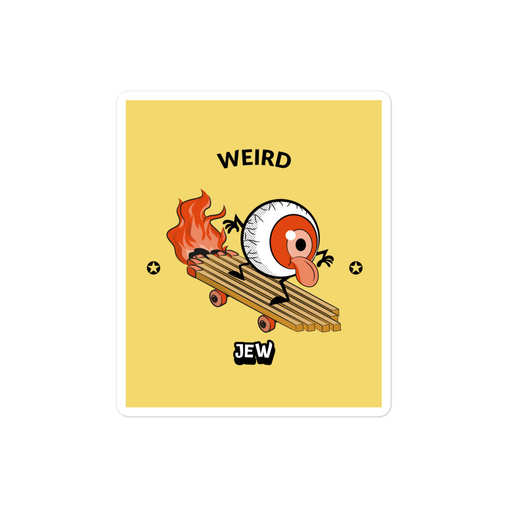 Weird Jew | Kiss Cut Sticker