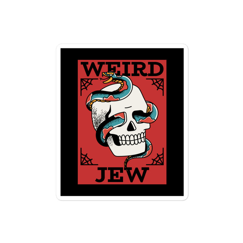 Weird Jew | Kiss Cut Sticker