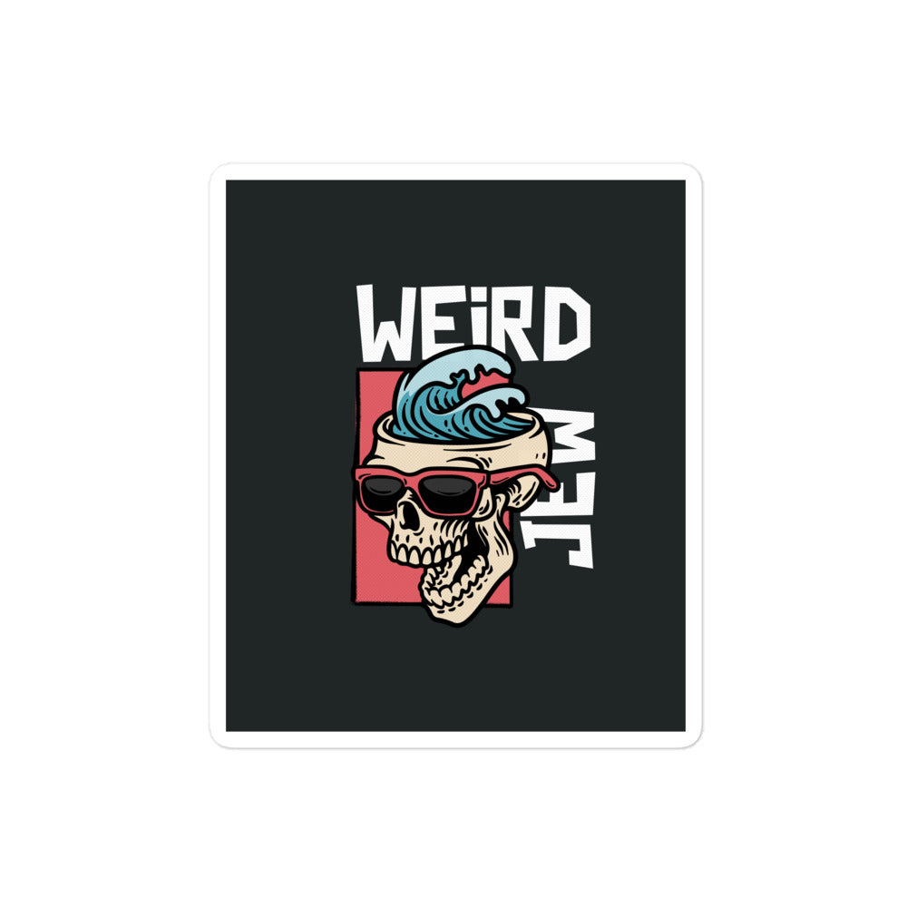 Weird Jew | Kiss Cut Sticker Jouparty