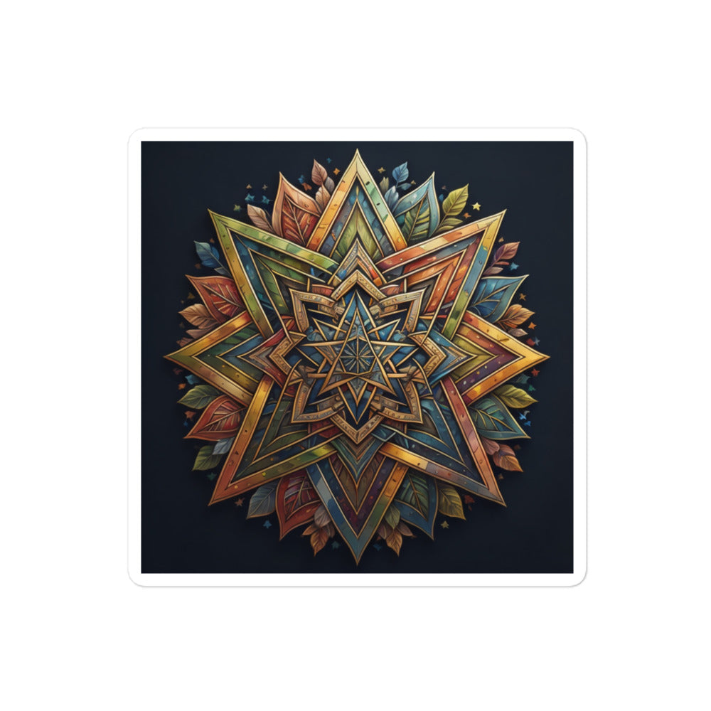 Vibrant Song | Star Of David | Kiss Cut Sticker Jouparty