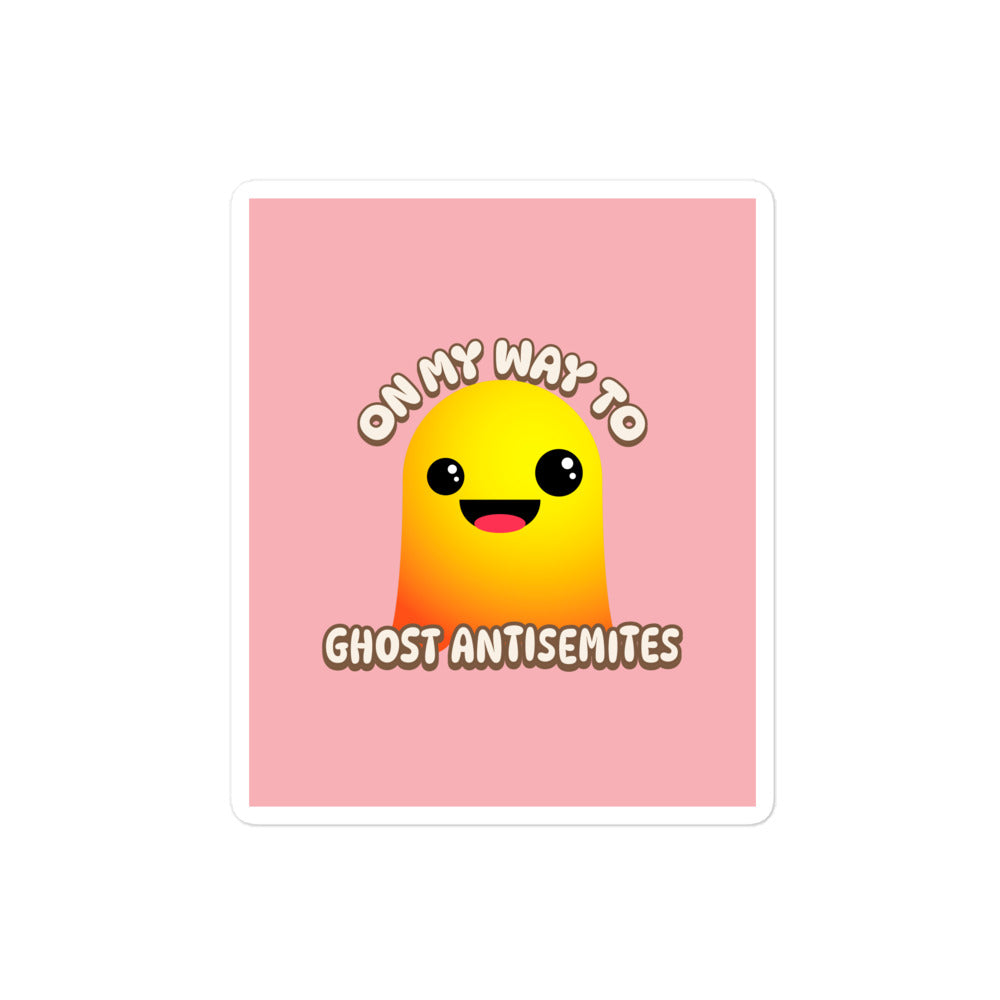 Ghost Antisemites | Kiss Cut Sticker Jouparty