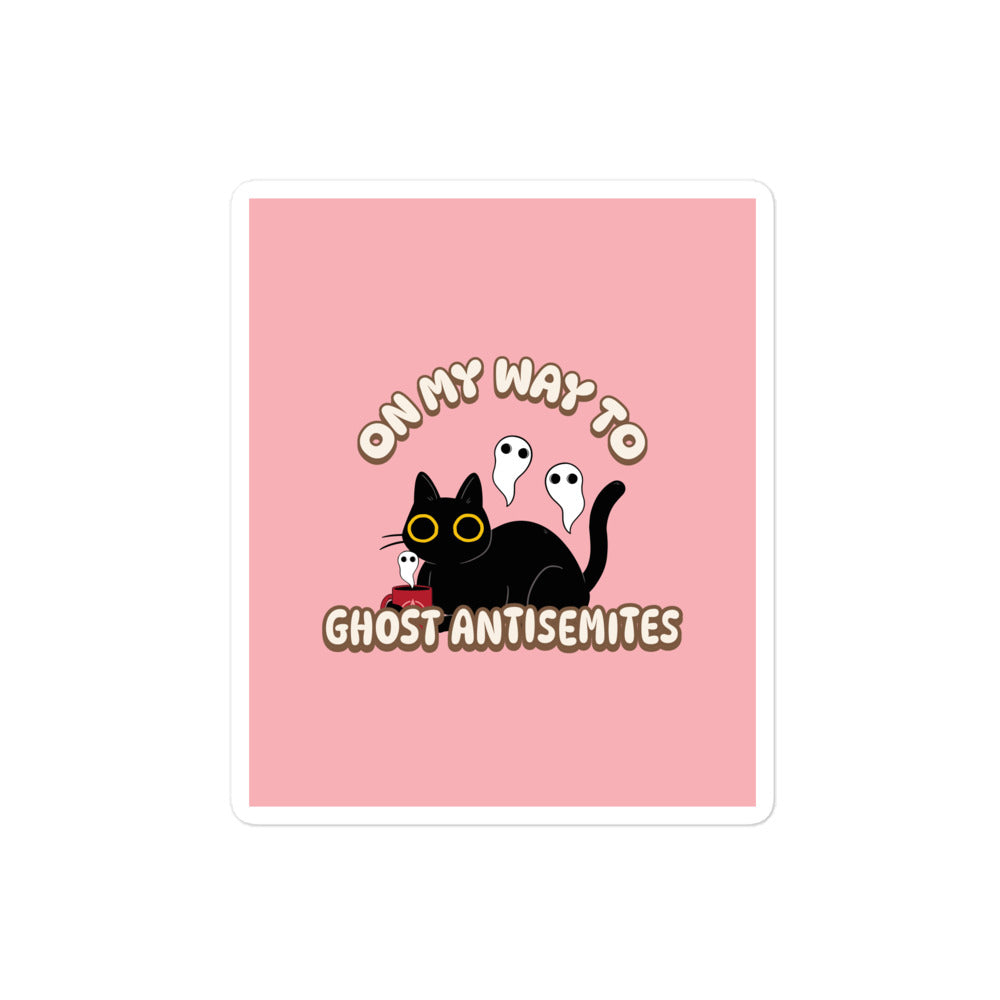 Ghost Antisemites | Kiss Cut Sticker Jouparty