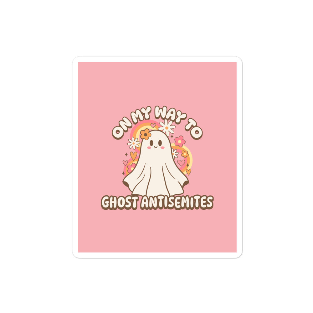 Ghost Antisemites | Kiss Cut Sticker Jouparty