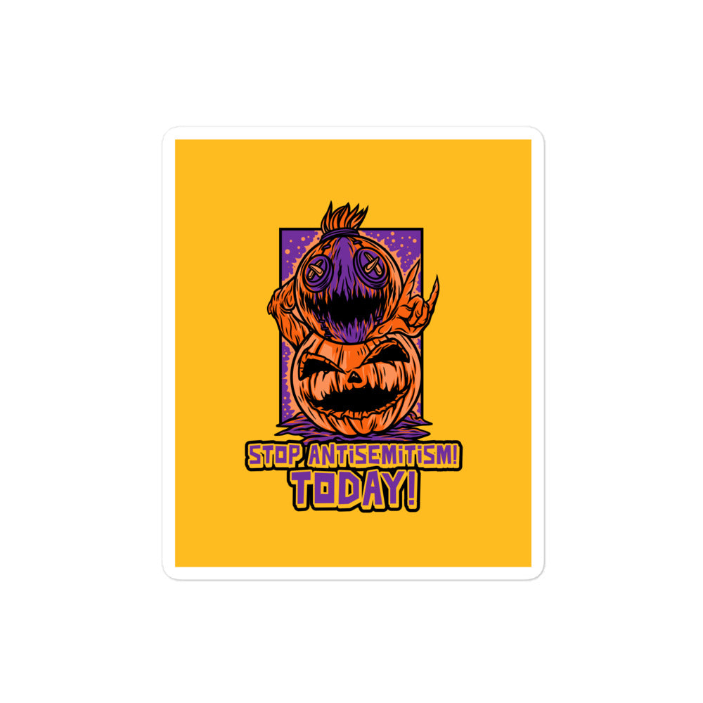Horror Movie | Antisemitism | Kiss Cut Sticker Jouparty