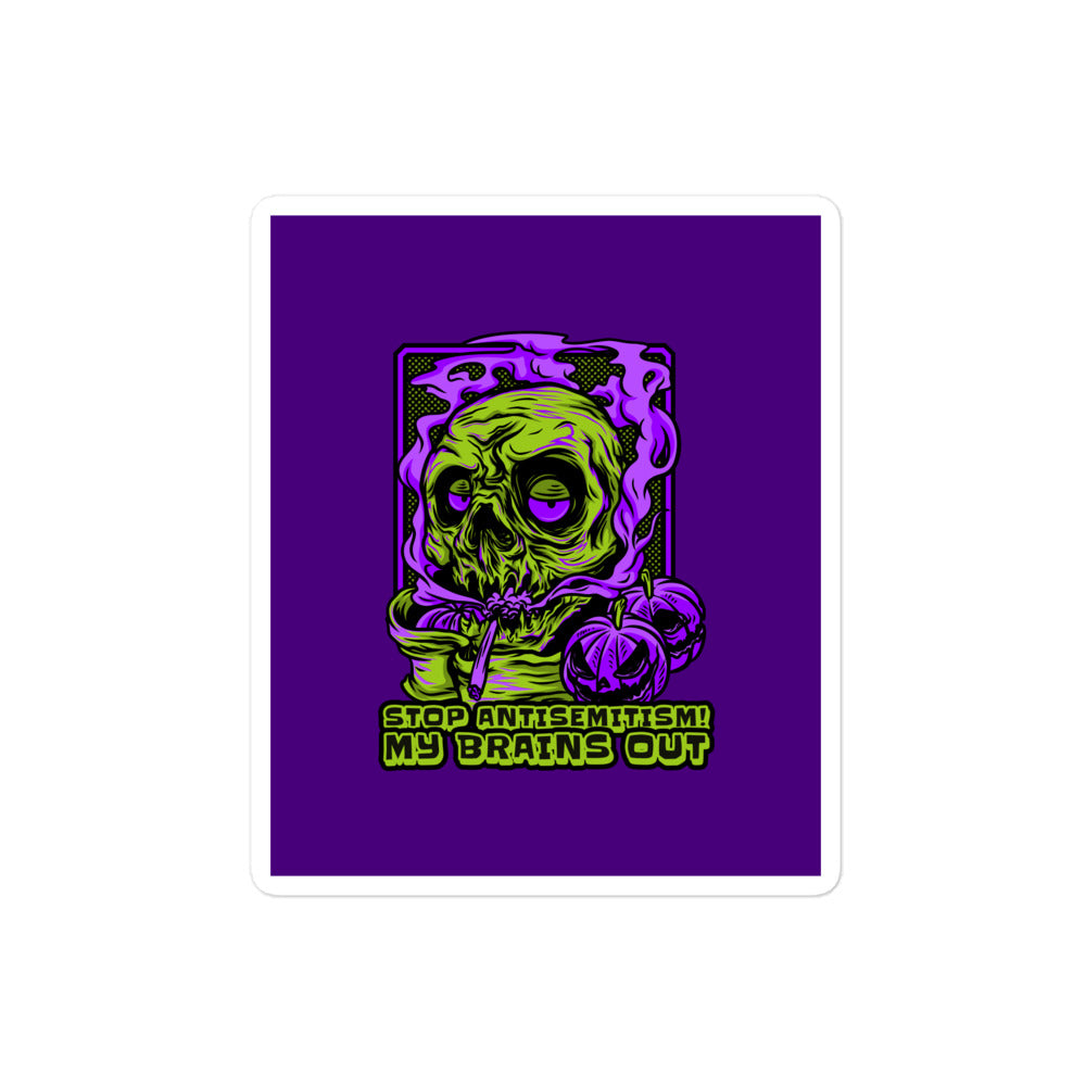 Horror Movie | Antisemitism | Kiss Cut Sticker Jouparty