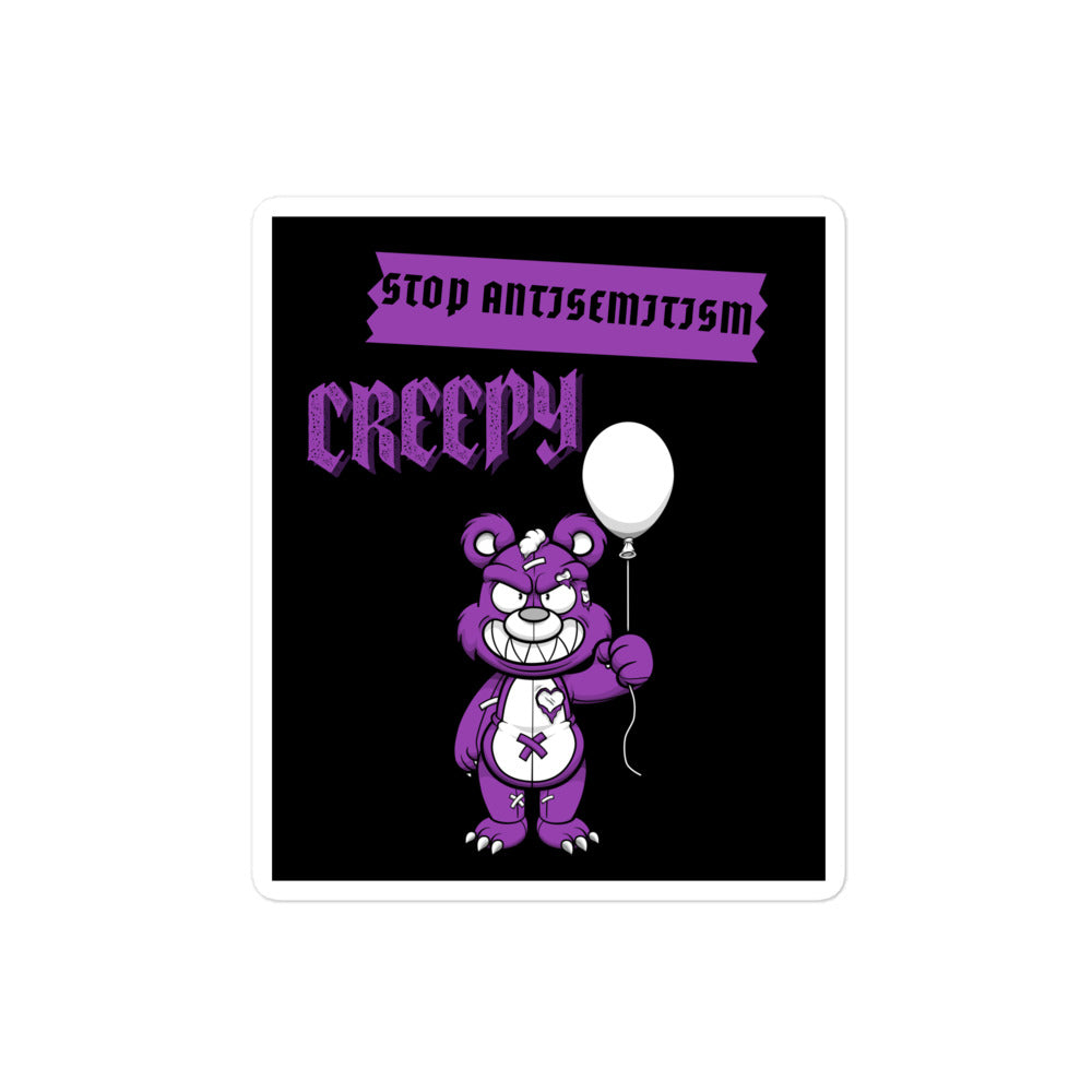 Horror Movie | Antisemitism | Kiss Cut Sticker Jouparty