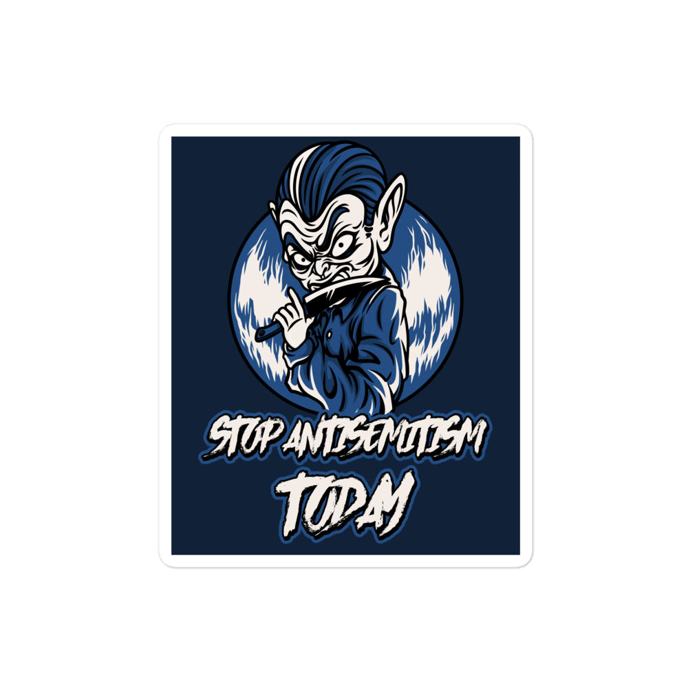 Horror Movie | Antisemitism | Kiss Cut Sticker Jouparty