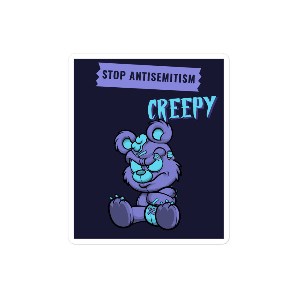 Horror Movie | Antisemitism | Kiss Cut Sticker