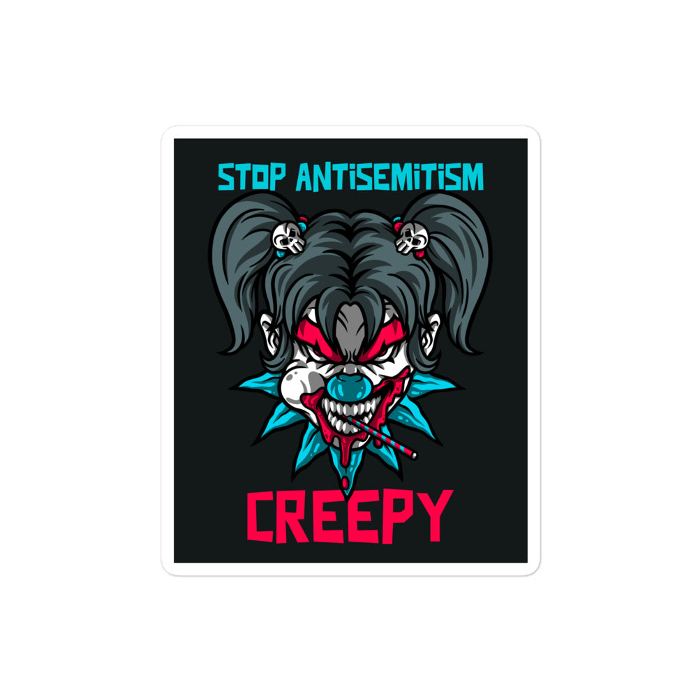 Horror Movie | Antisemitism | Kiss Cut Sticker Jouparty