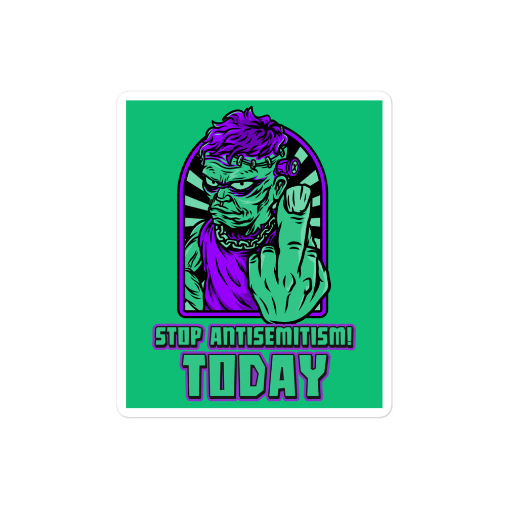 Horror Movie | Antisemitism | Kiss Cut Sticker Jouparty