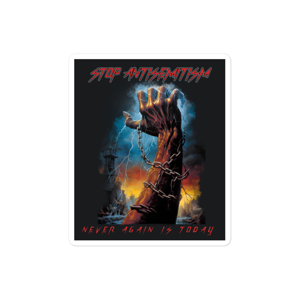 Horror Movie | Antisemitism | Kiss Cut Sticker