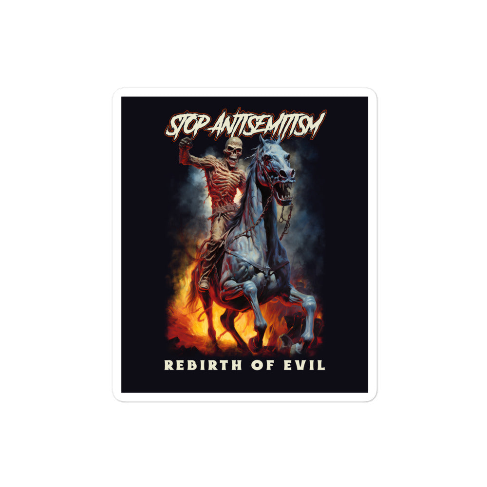 Horror Movie | Antisemitism | Kiss Cut Sticker Jouparty