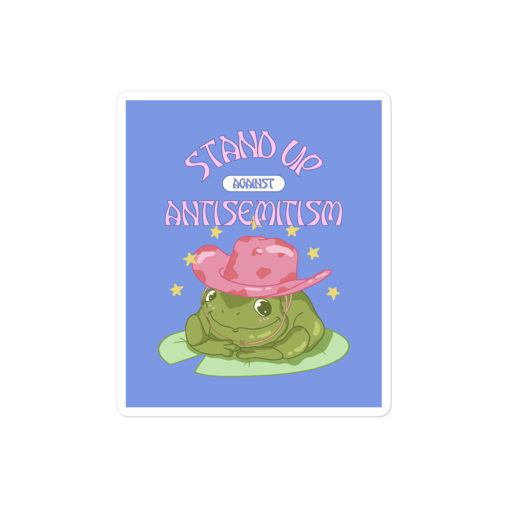 Cute Friend | Antisemitism | Kiss Cut Sticker Jouparty