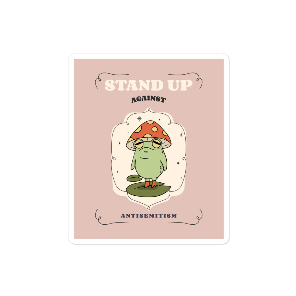 Cute Friend | Antisemitism | Kiss Cut Sticker Jouparty