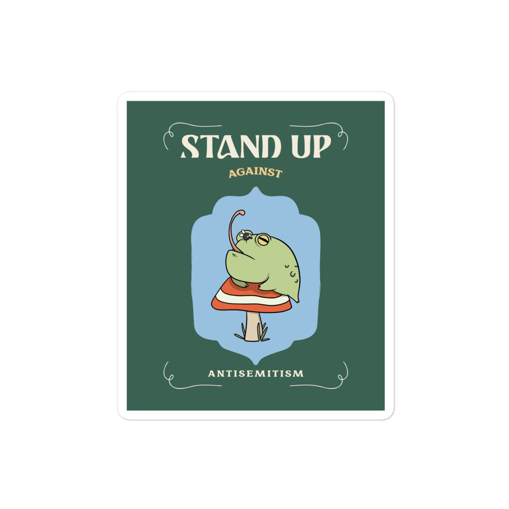 Cute Friend | Antisemitism | Kiss Cut Sticker Jouparty