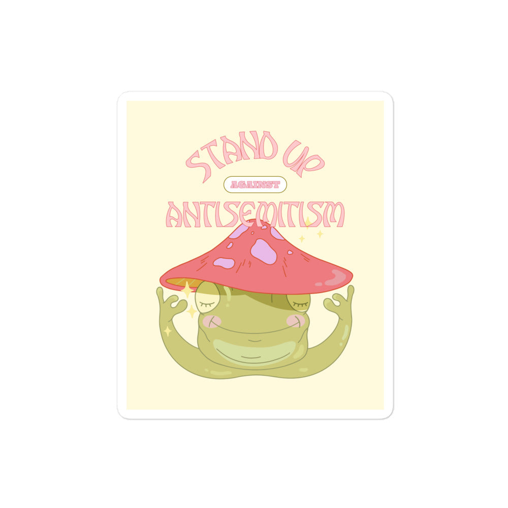 Cute Friend | Antisemitism | Kiss Cut Sticker Jouparty