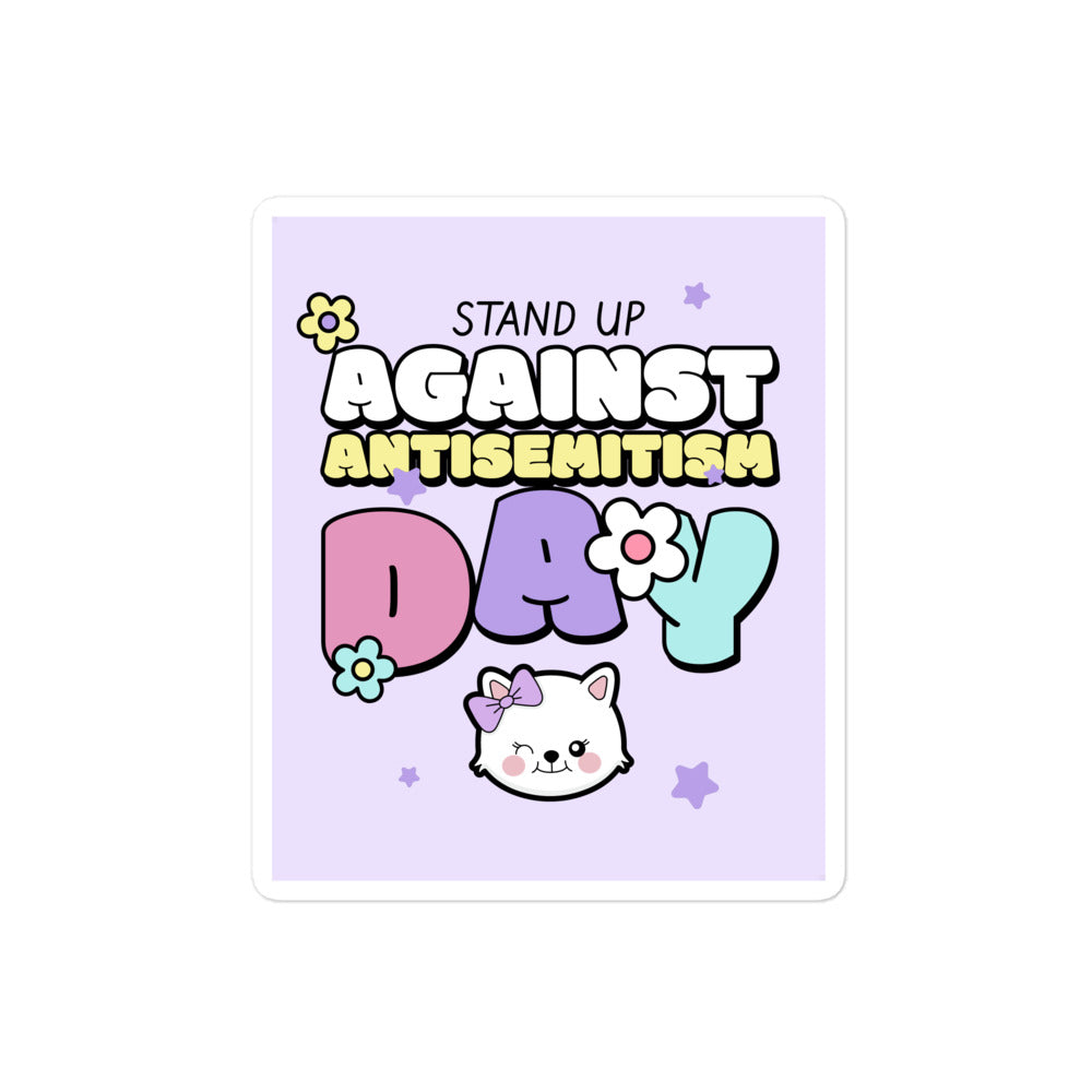 Cute Friend | Antisemitism | Kiss Cut Sticker Jouparty