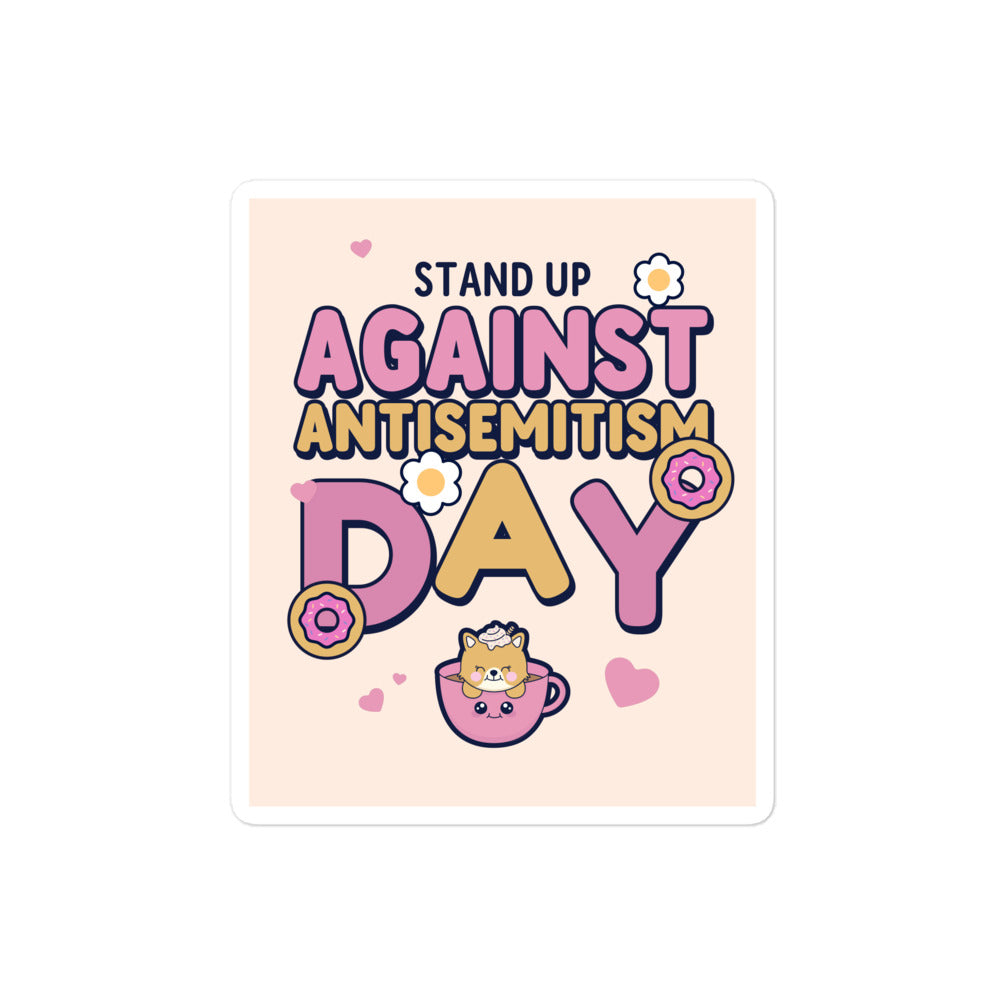 Cute Friend | Antisemitism | Kiss Cut Sticker Jouparty