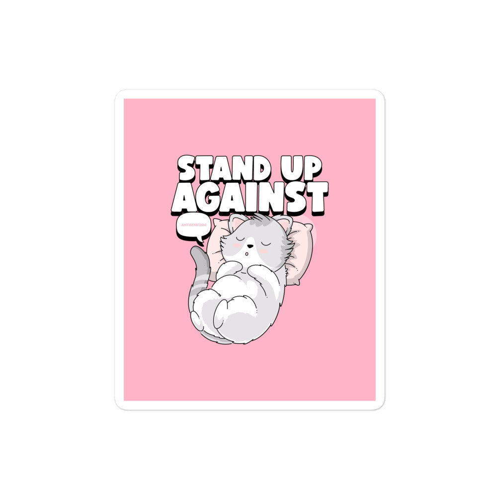 Cute Friend | Antisemitism | Kiss Cut Sticker Jouparty