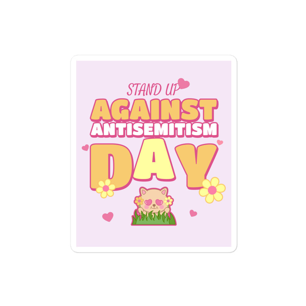 Cute Friend | Antisemitism | Kiss Cut Sticker Jouparty