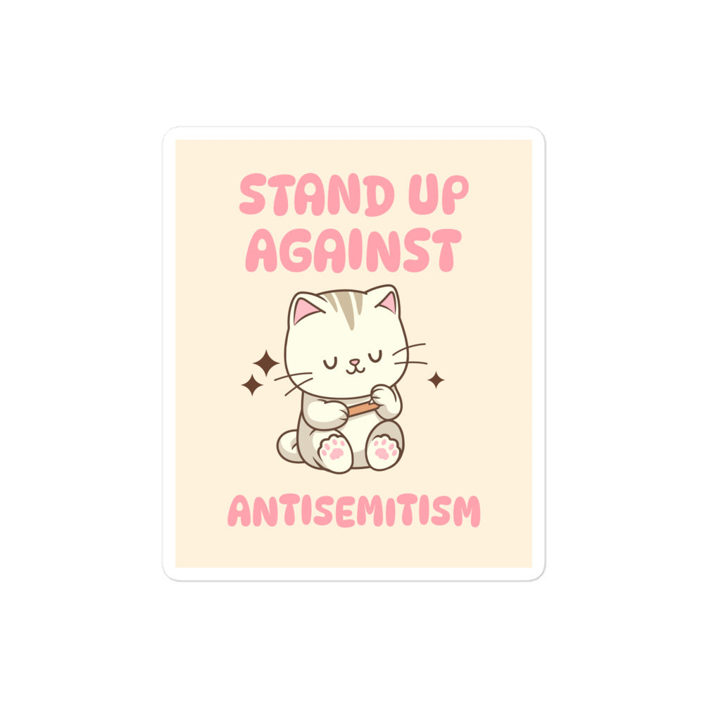 Cute Friend | Antisemitism | Kiss Cut Sticker