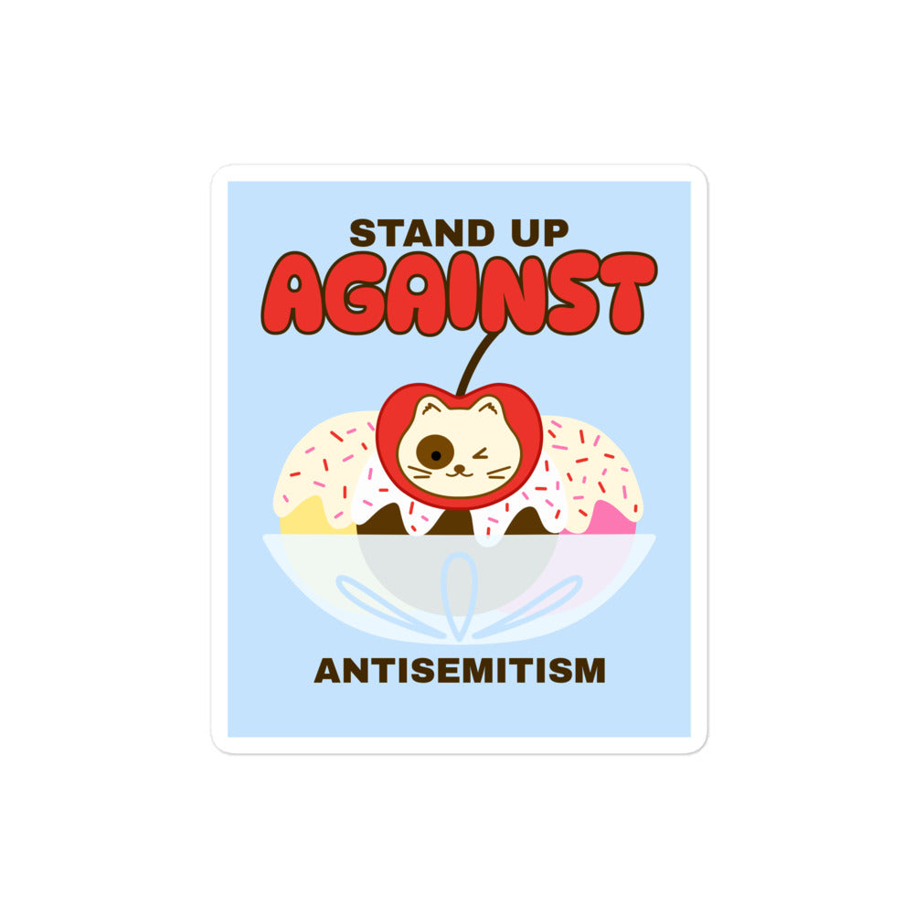 Cute Friend | Antisemitism | Kiss Cut Sticker