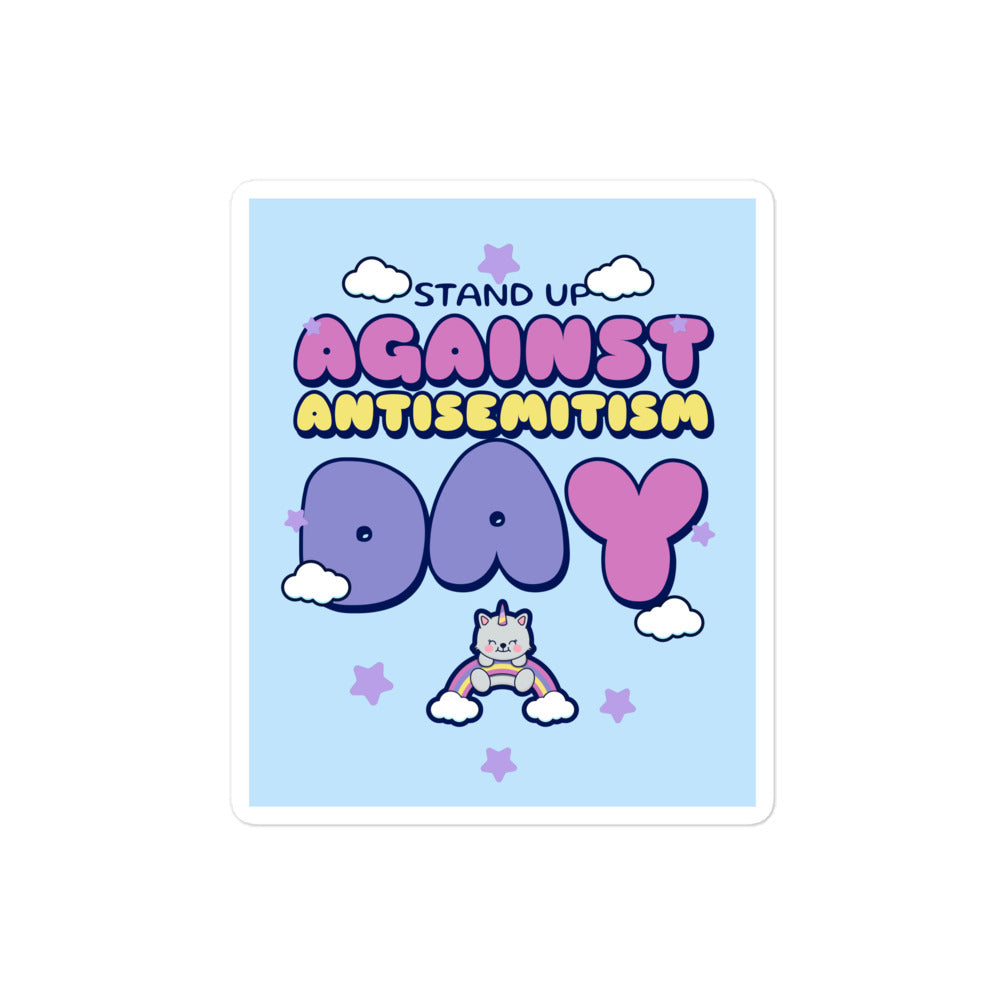 Cute Friend | Antisemitism | Kiss Cut Sticker Jouparty