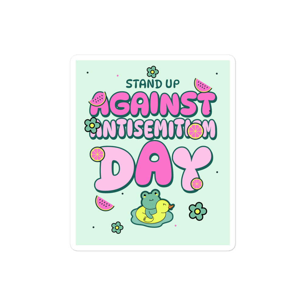Cute Friend | Antisemitism | Kiss Cut Sticker Jouparty